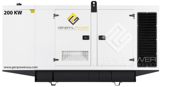 200 kw John powered Deere generator GP-J200-60T3-SA