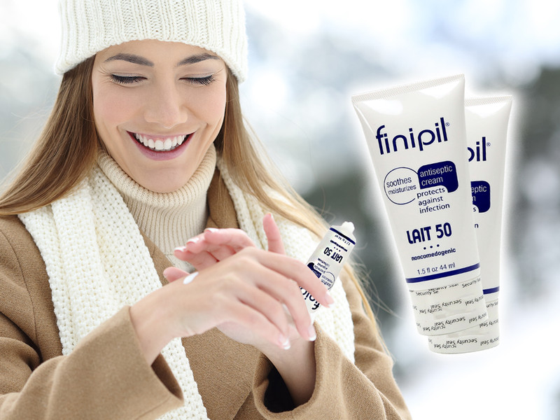finipil® and Winter Skin Care: How can I protect my skin?