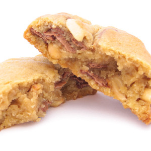 peanut butter and chocolate cookie