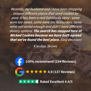 Vegan Dairy Free Double Chocolate Cookie with Gold Star