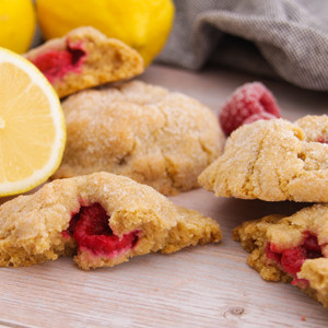 dairy free and gluten free lemon raspberry cookie dairy free and gluten free lemon raspberry cookie