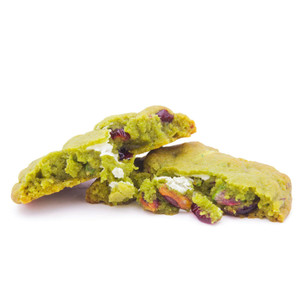 Zombie Nuts - pistachio, cranberry and white chocolate halloween cookie Zombie Nuts - pistachio, cranberry and white chocolate halloween cookie