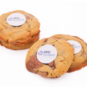 4 x MND Scotland Milk Chocolate cookies