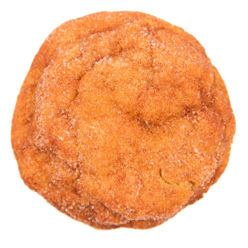 winter apple cookie - a delicious buttery cookie with soft cinnamon infused apple chunks dipped in a warming, sparkly spice blend