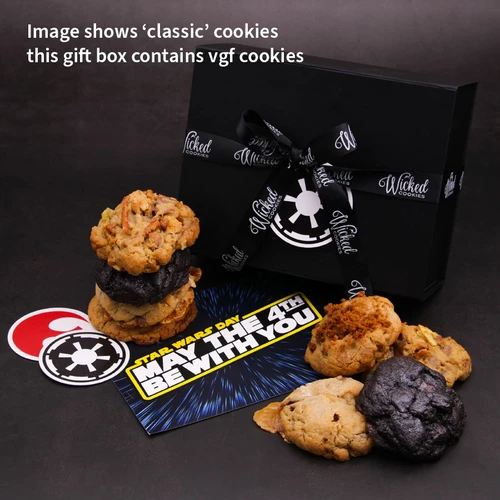 Vegan gluten free, limited edition Star Wars cookie gift box