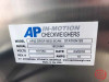 2018 AP In-Motion Checkweighers AP22 Drop Bed Scan Station SS