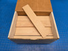 Nygren Dahly 6-1/2" x 1-1/4" x 5/16" Long Grain Drill Blocks, 3 Dozen