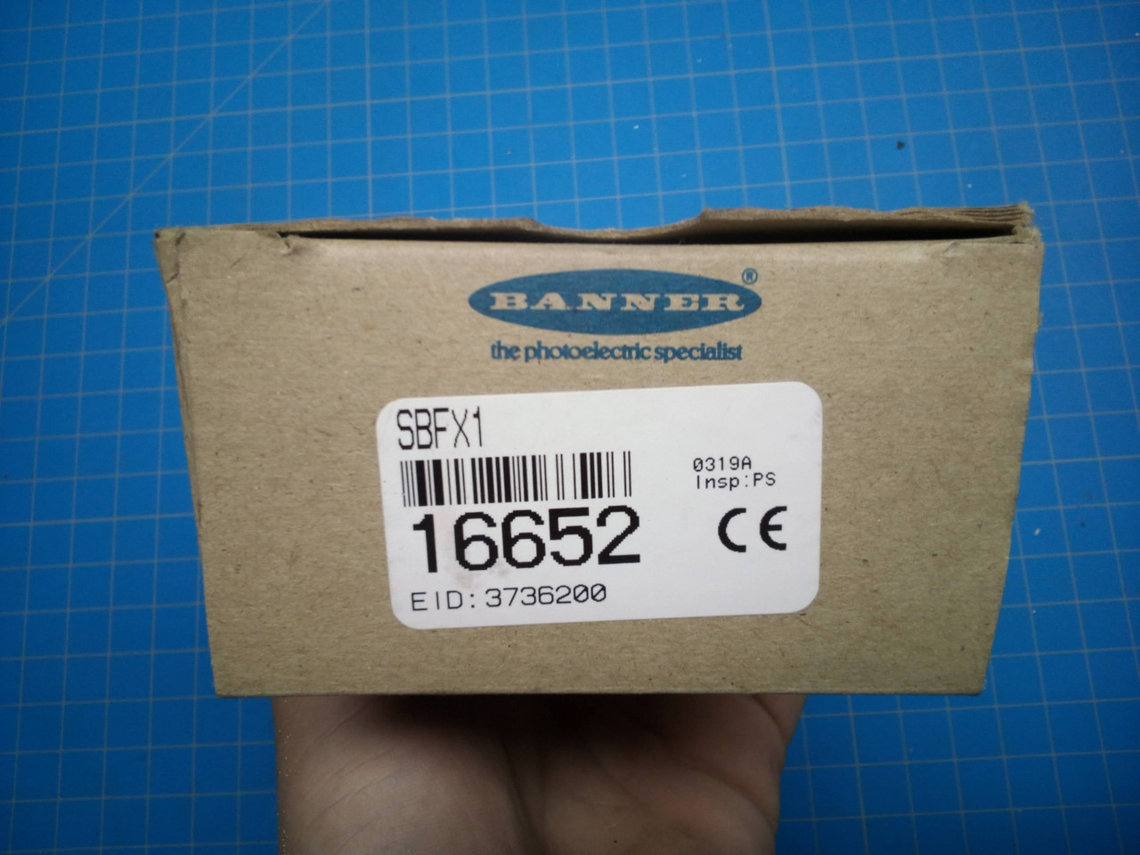 Banner Multi-beam Scanner Block 16652 Sbfx1 - P01-000092