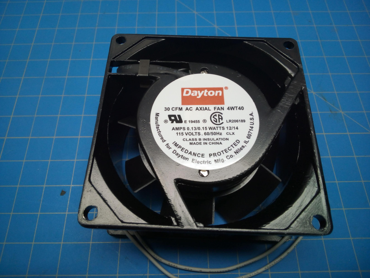 Dayton AC Axial Fan 4WT40 - P01-000097