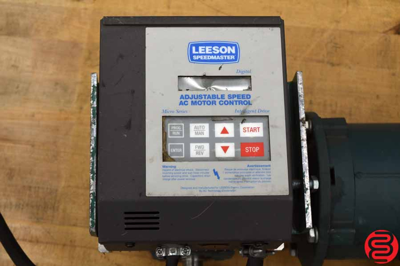 Leeson AC Motor, Gearbox, Leeson Speedmaster VFD