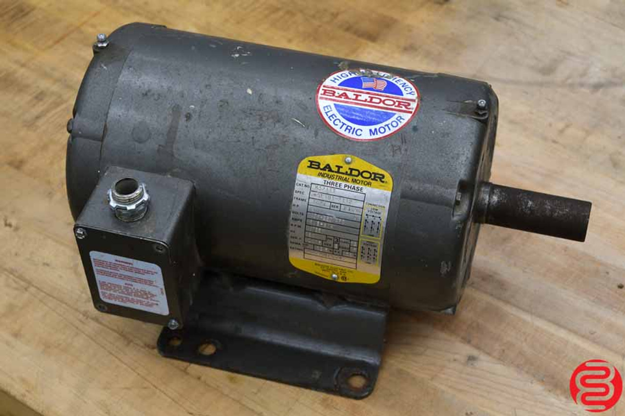 Baldor 8.5 Amp 1725 RPM 3HP 3Phase AC Motor M3211T