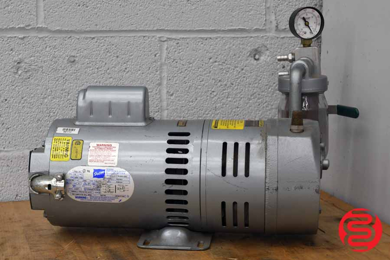 Gast 0823 Rotary Vane Vacuum Pump - Used - 061220094945