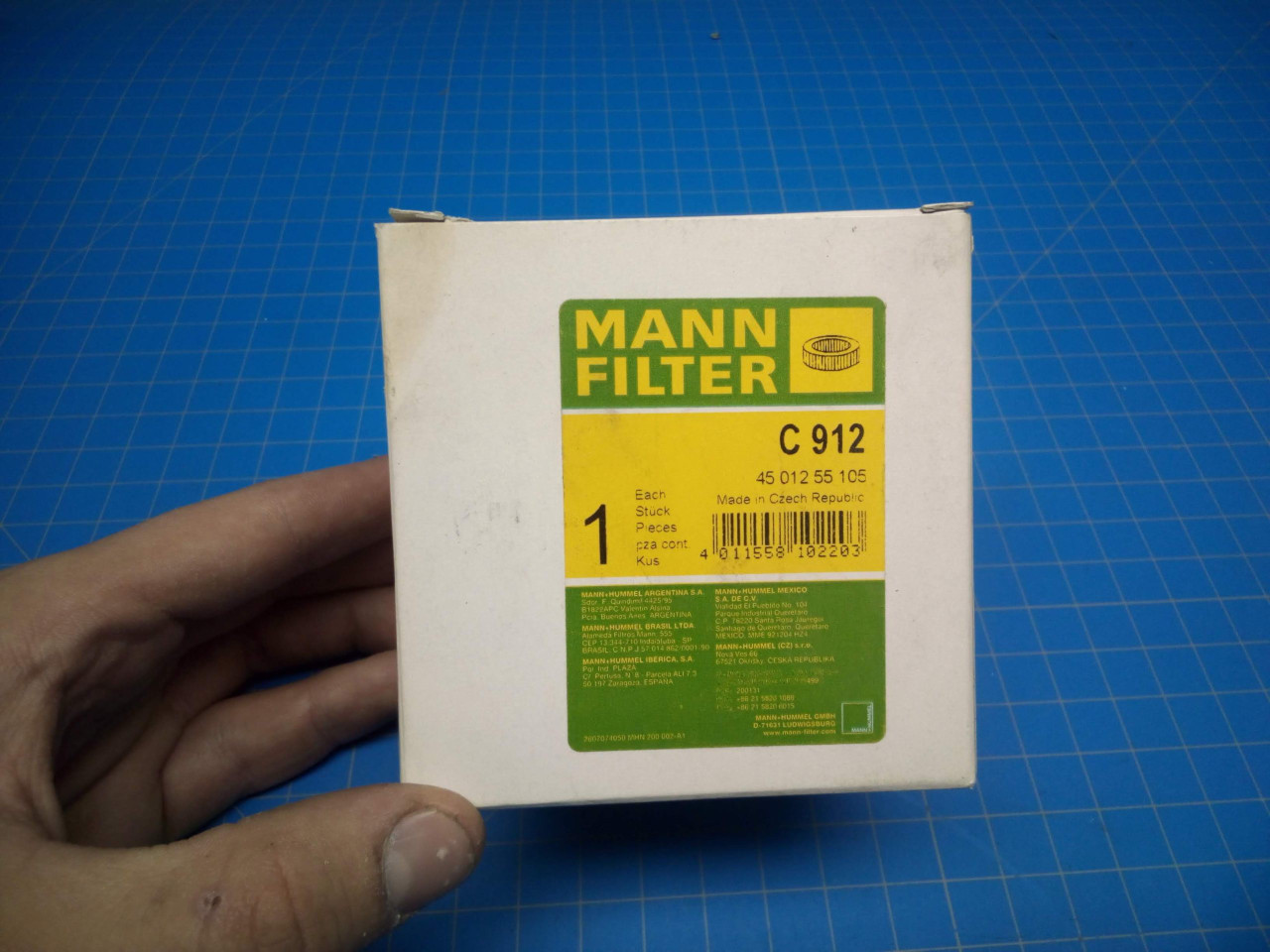 Mann Filter C912 - P02-000255