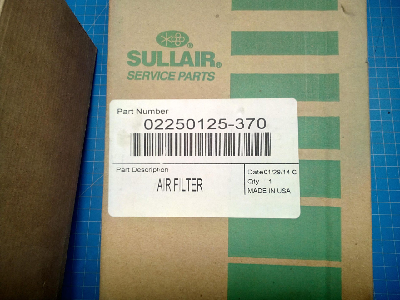 Sullair Air Filter 2250125-370 - P01-000151