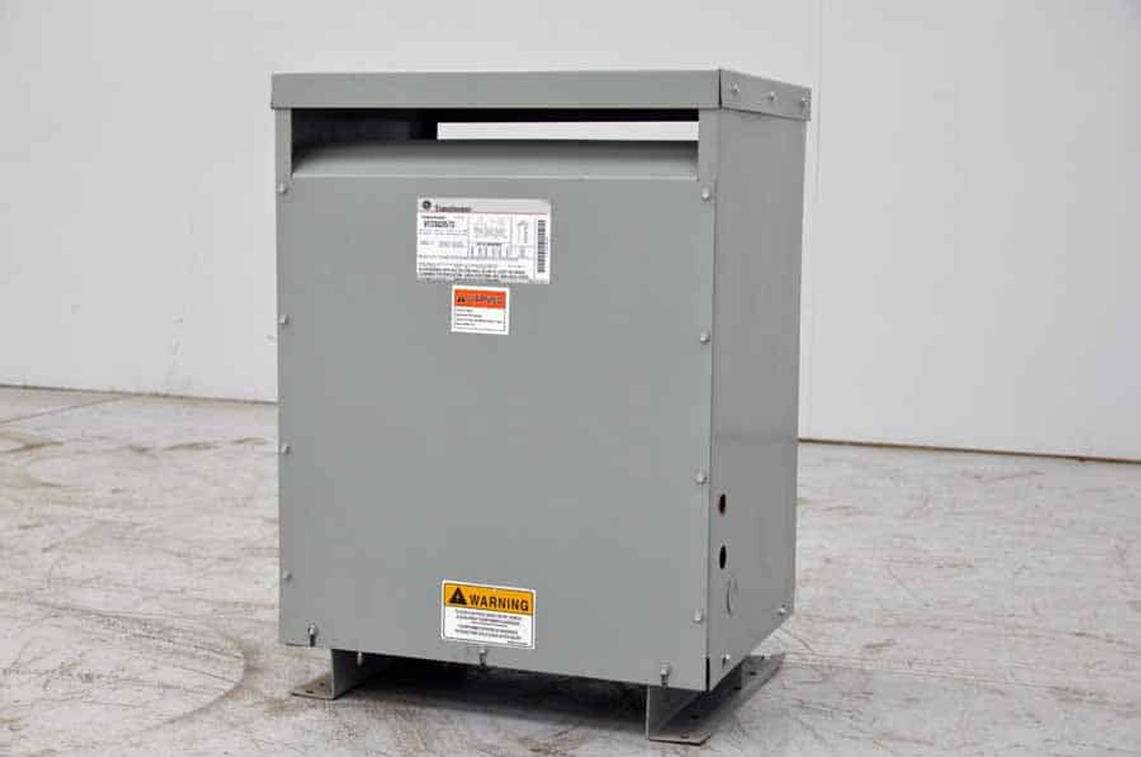 GE 30kVA Dry Transformer Primary 480 D x Secondary 208Y/120  9T23Q3572