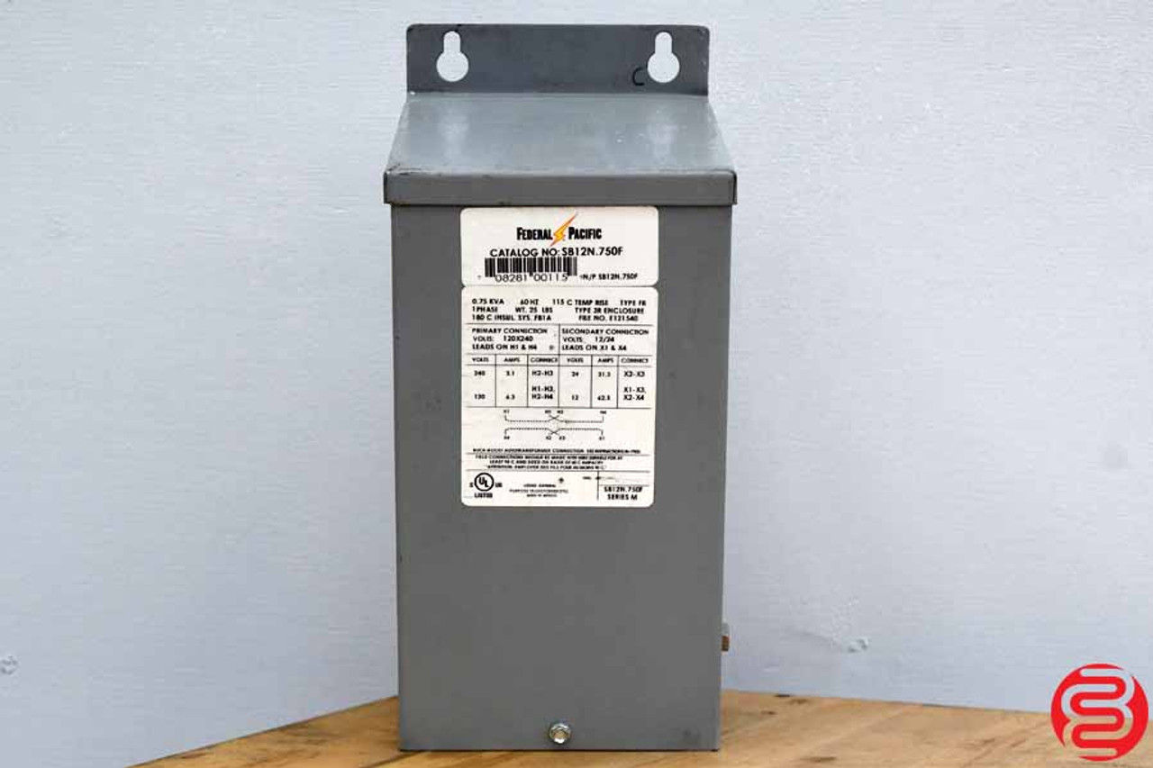 Federal Pacific SB12N.750F Transformer - 032620103450