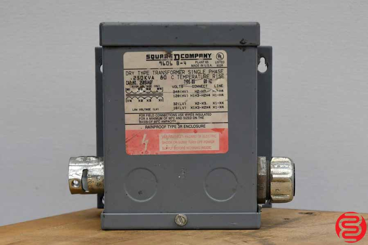 Square D Company 9606 B-4 Transformer - 032620120030