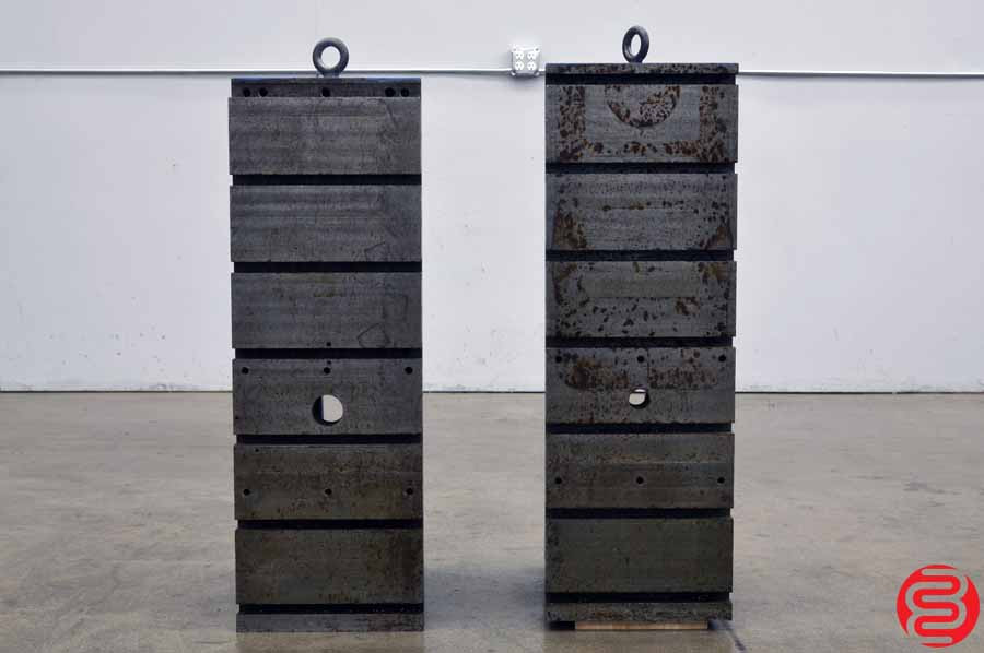 CNC Large Single Angle T-Slotted Tombstones / Angle Plates - Qty 2
