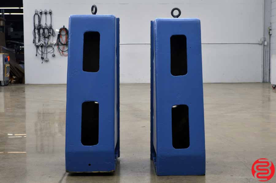 CNC Large Single Angle T-Slotted Tombstones / Angle Plates - Qty 2