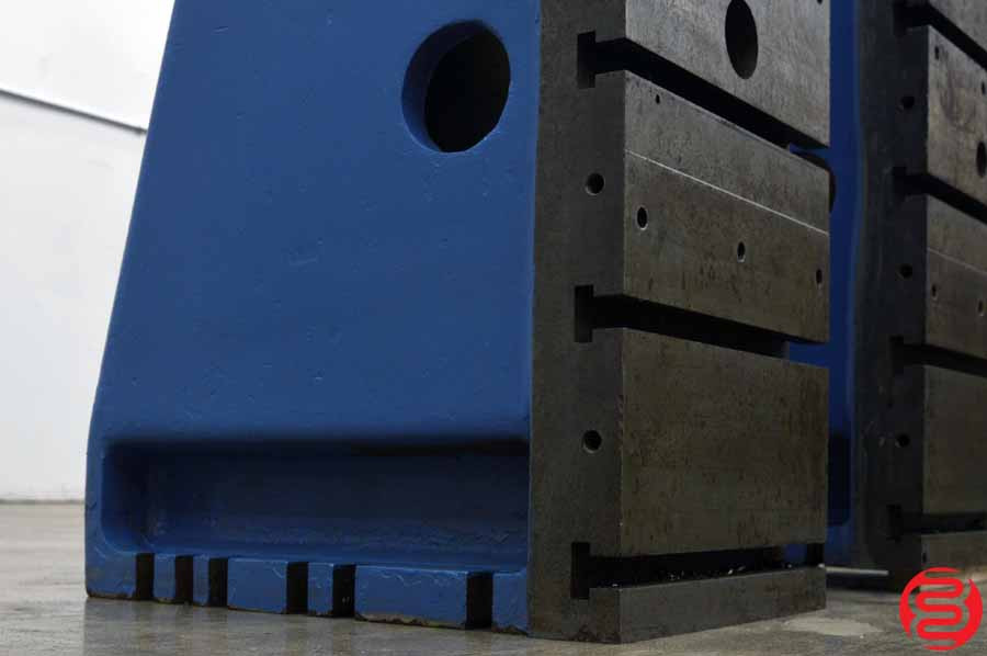 CNC Large Single Angle T-Slotted Tombstones / Angle Plates - Qty 2