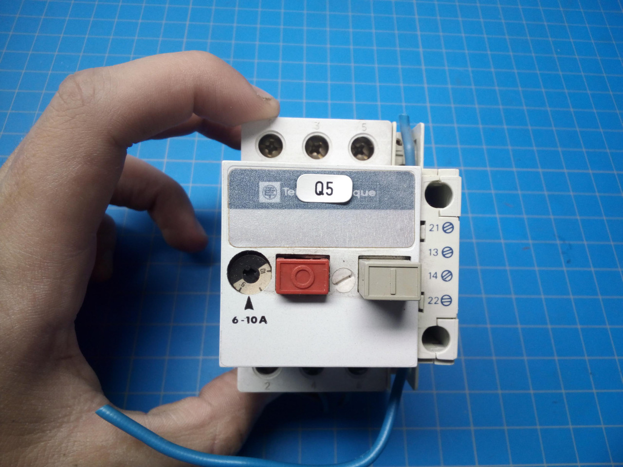 Télémécanique GV1-M14 Motor Starter 6-10 Amps - P02-000329