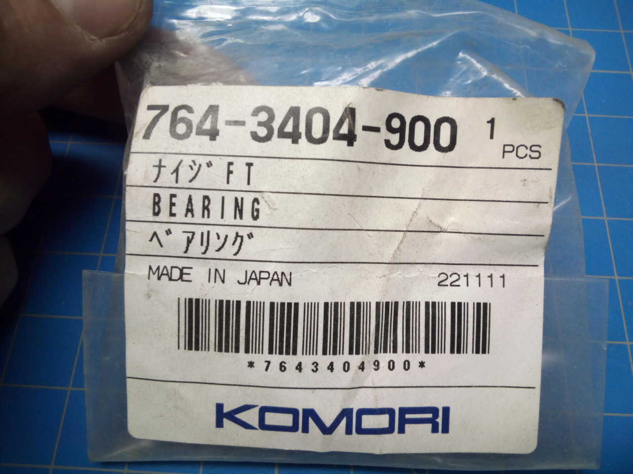 Komori Bearing 764-3404-900 - P02-000429