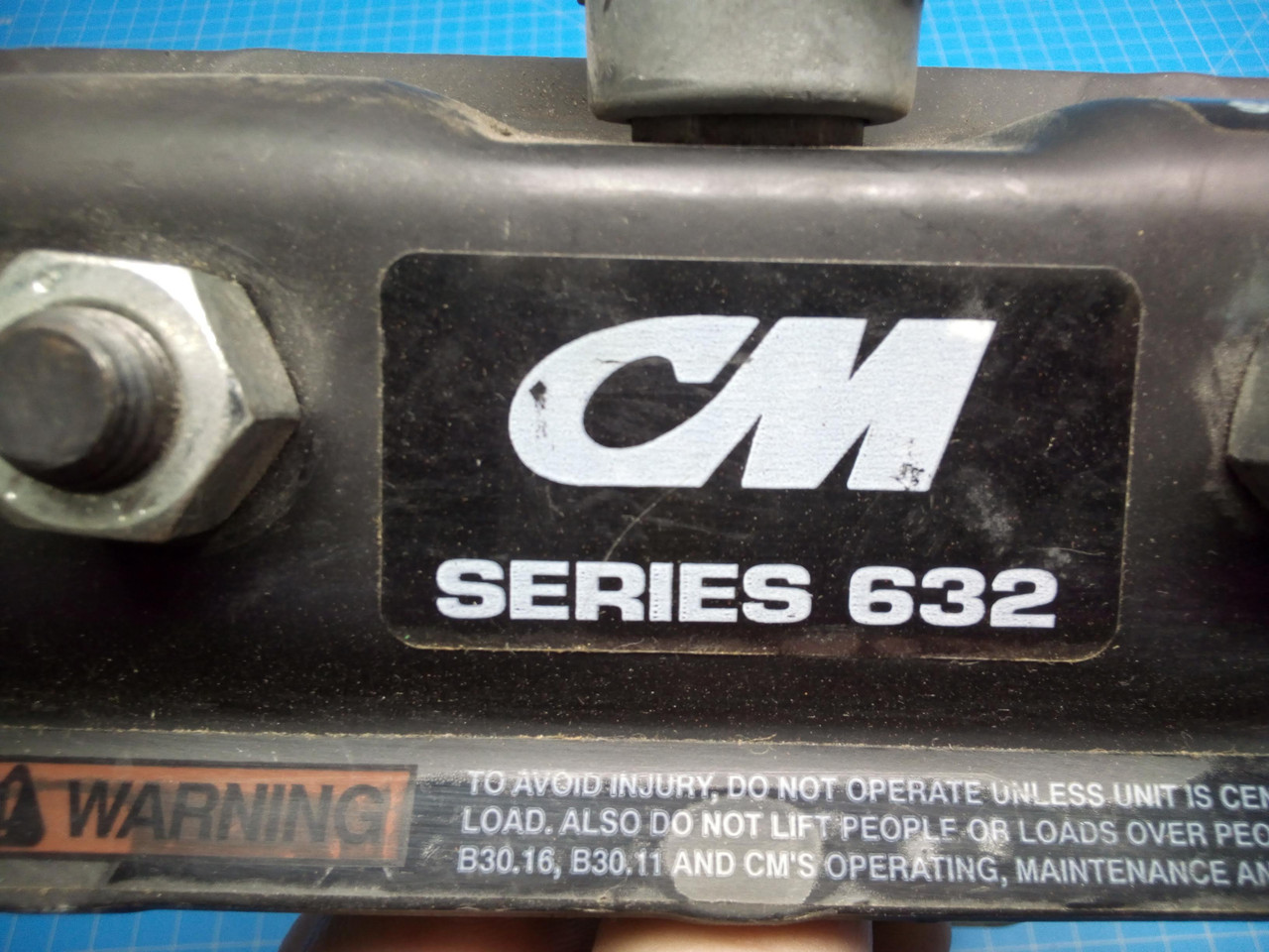 CM 632 1/2 ton Hoist Trolley