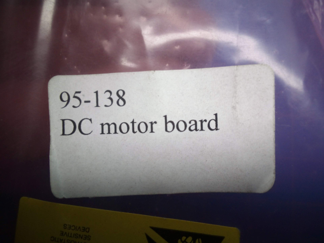 DC Motor Board 95-138 - P02-000727