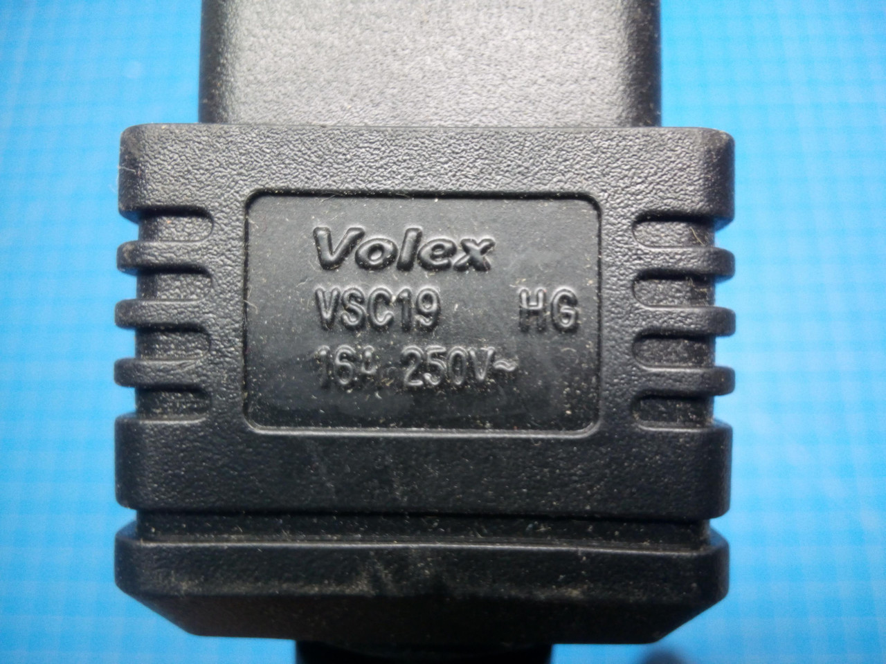 Volex VSC19 Cable with Mennekes 148A 3 Prong Male Plug - P02-000834