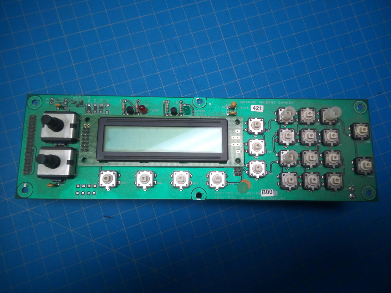 Graphic Whizard Control Circuit Board po2-000858