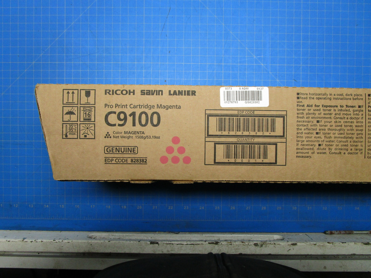 Ricoh Savin Lanier C9100 Magenta Pro Print Cartridge 828382