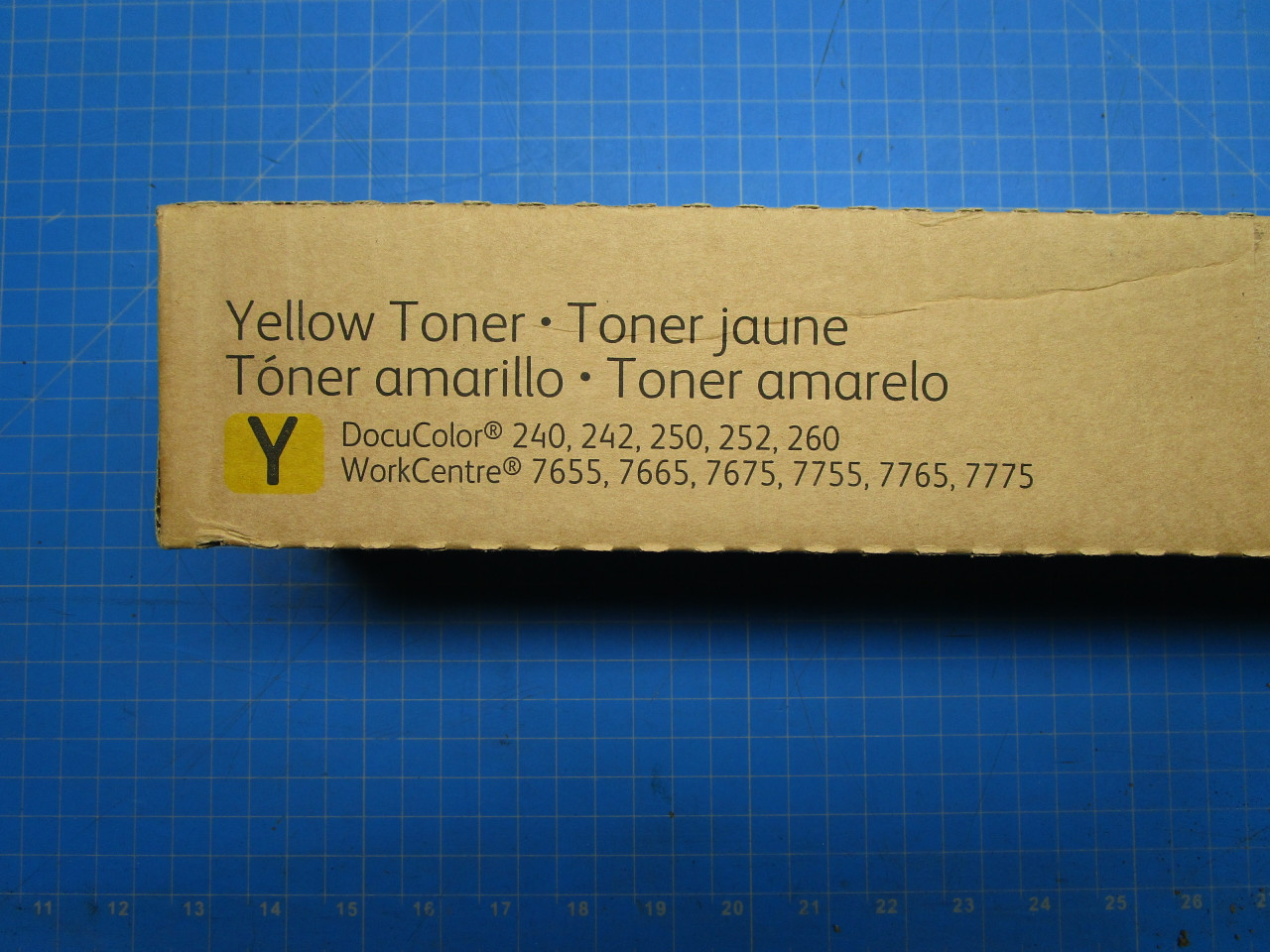Xerox Toner Cartridge Yellow Color 240 242 250 252 260 Workcentre 7655 7665 7675 7755 7765 7775 006R01220 P02-000931