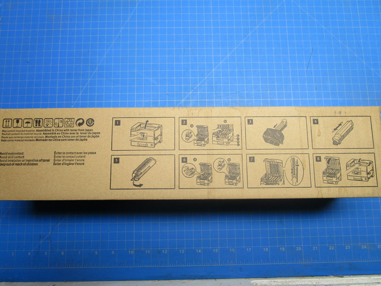 Cyan Toner Cartridge for DP40S printer P02-000940