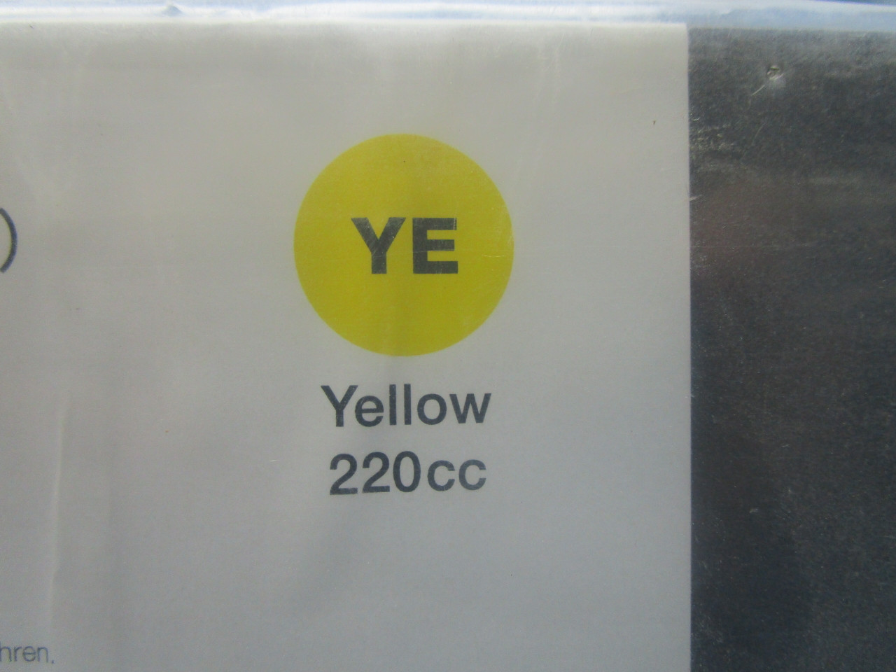 Yellow Roland Eco-Sol 220cc Ink P02-000960