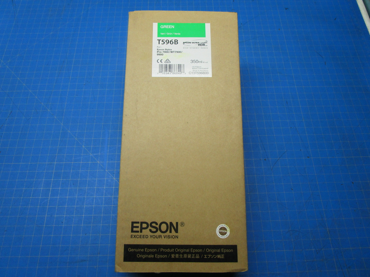 Green EPSON 7900/9900 UltraChrome HDR Ink Cartridge - 350 mL P02-000966