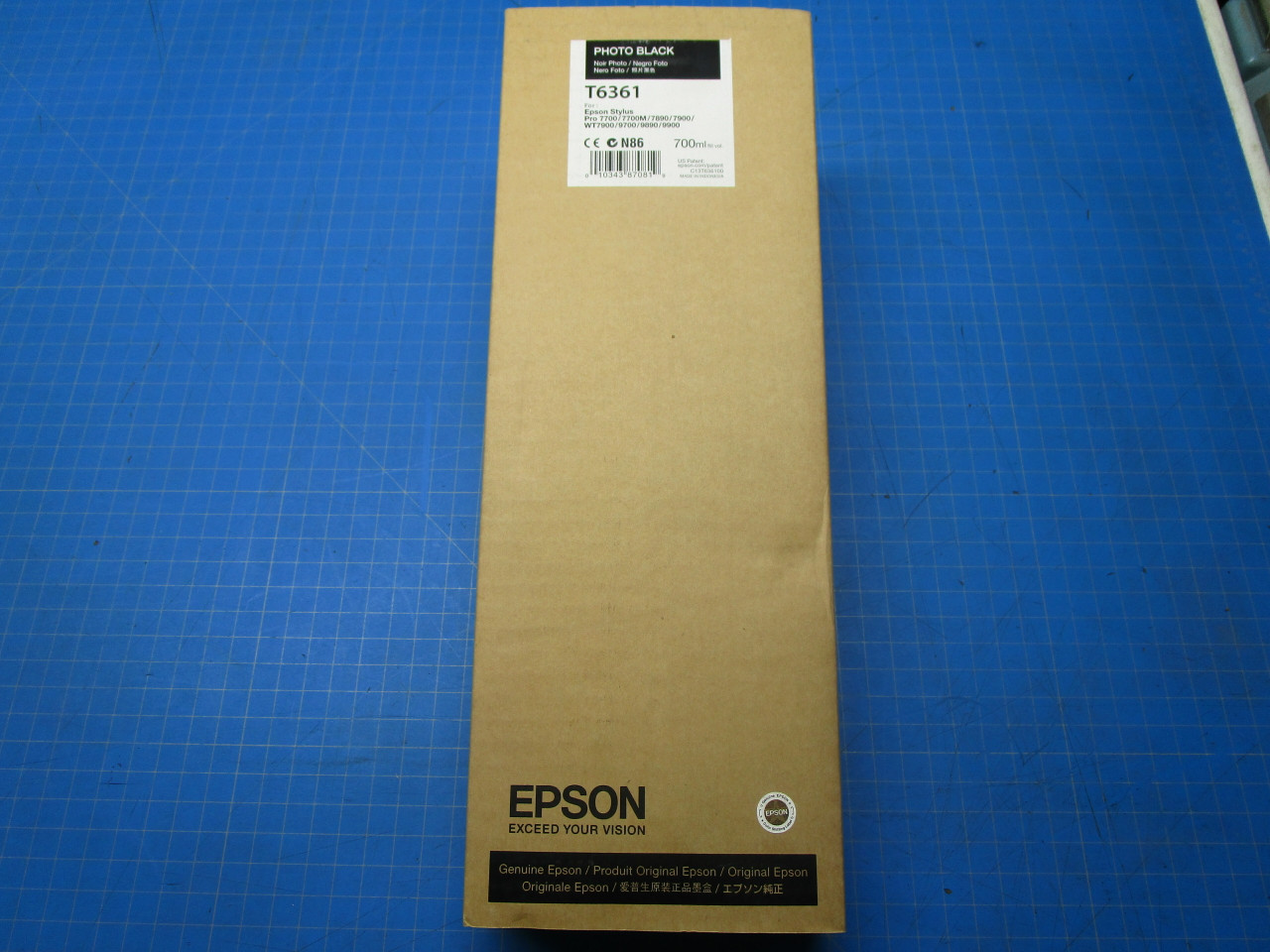 Photo Black EPSON 7700/7890/7900/9700/9890/9900 UltraChrome HDR Ink- 700 mL P02-000968