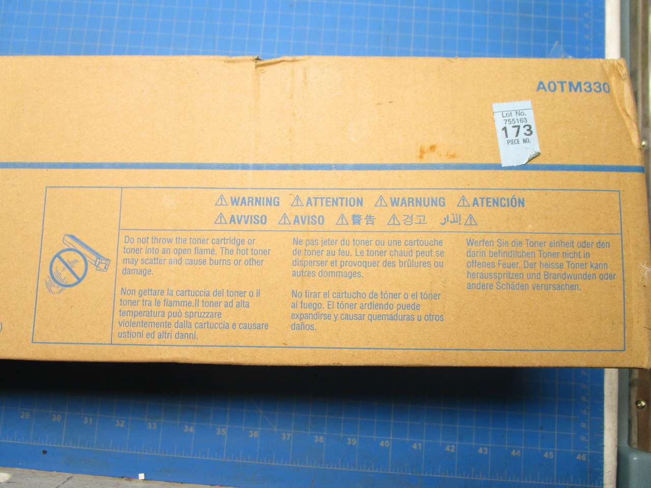 Konica Minolta Magenta Toner Cartridge TN613M (A0TM330)