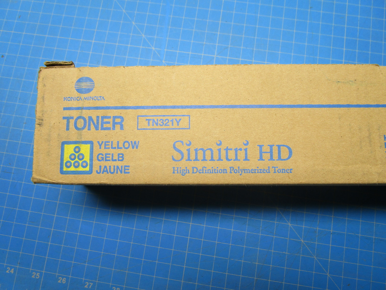 Konica Minolta A33K230 (TN321Y) Yellow Toner Cartridge P02-001003