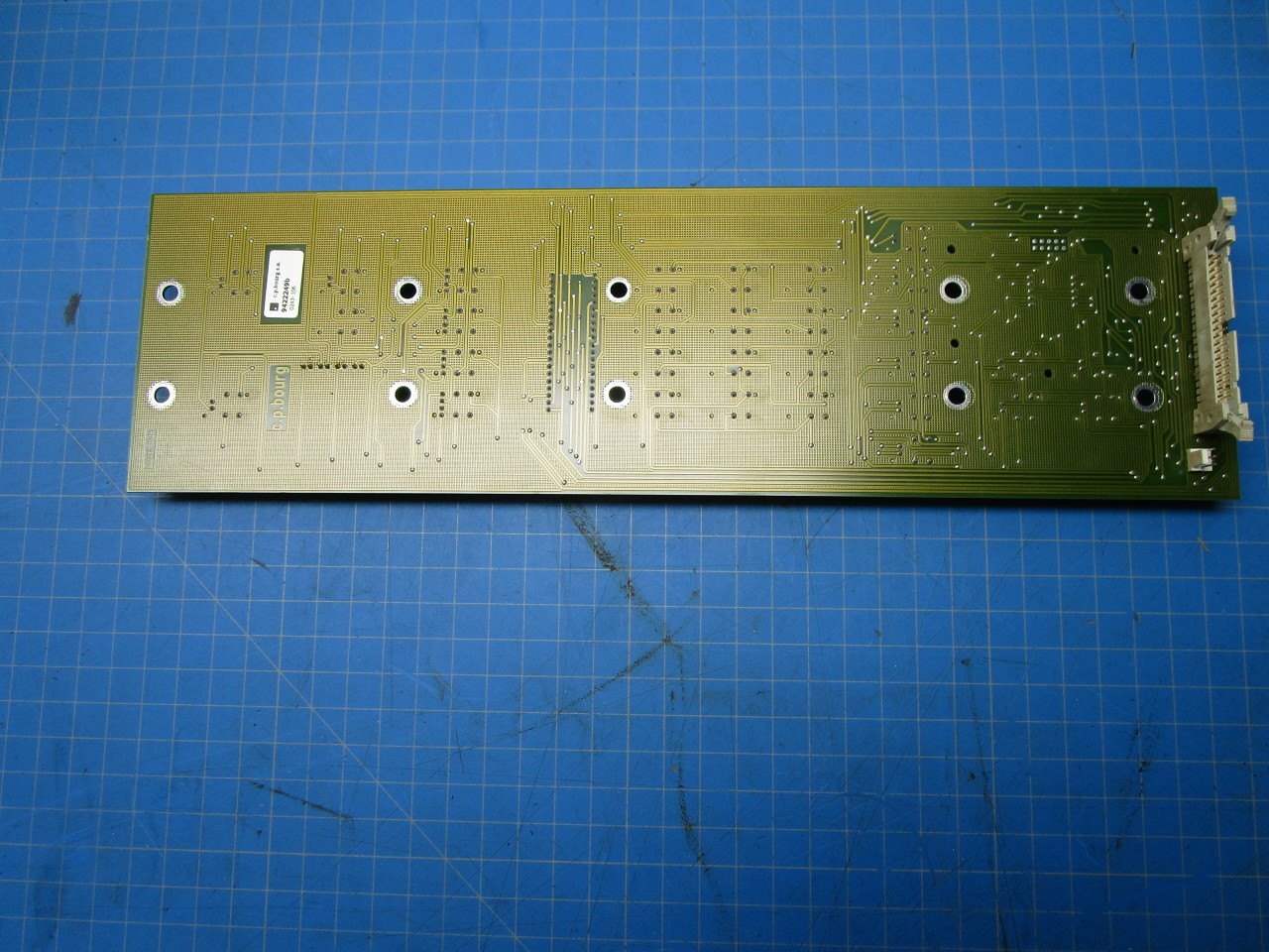 Bourg Collator Key Circuit Board P02-001063