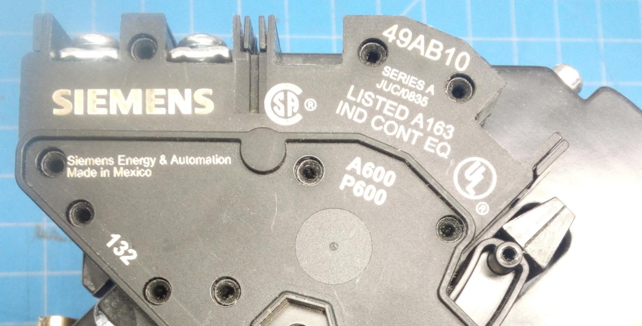 Siemens Furnas  14FS+32A AC Motor Starter with Siemens Solid State Overload Relay 14FS32A120V + 48BSF3M20