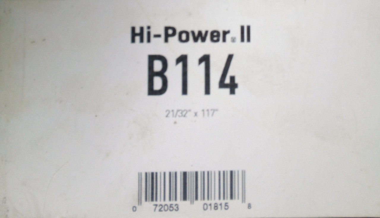 Gates Hi-Power 2 Belt A114