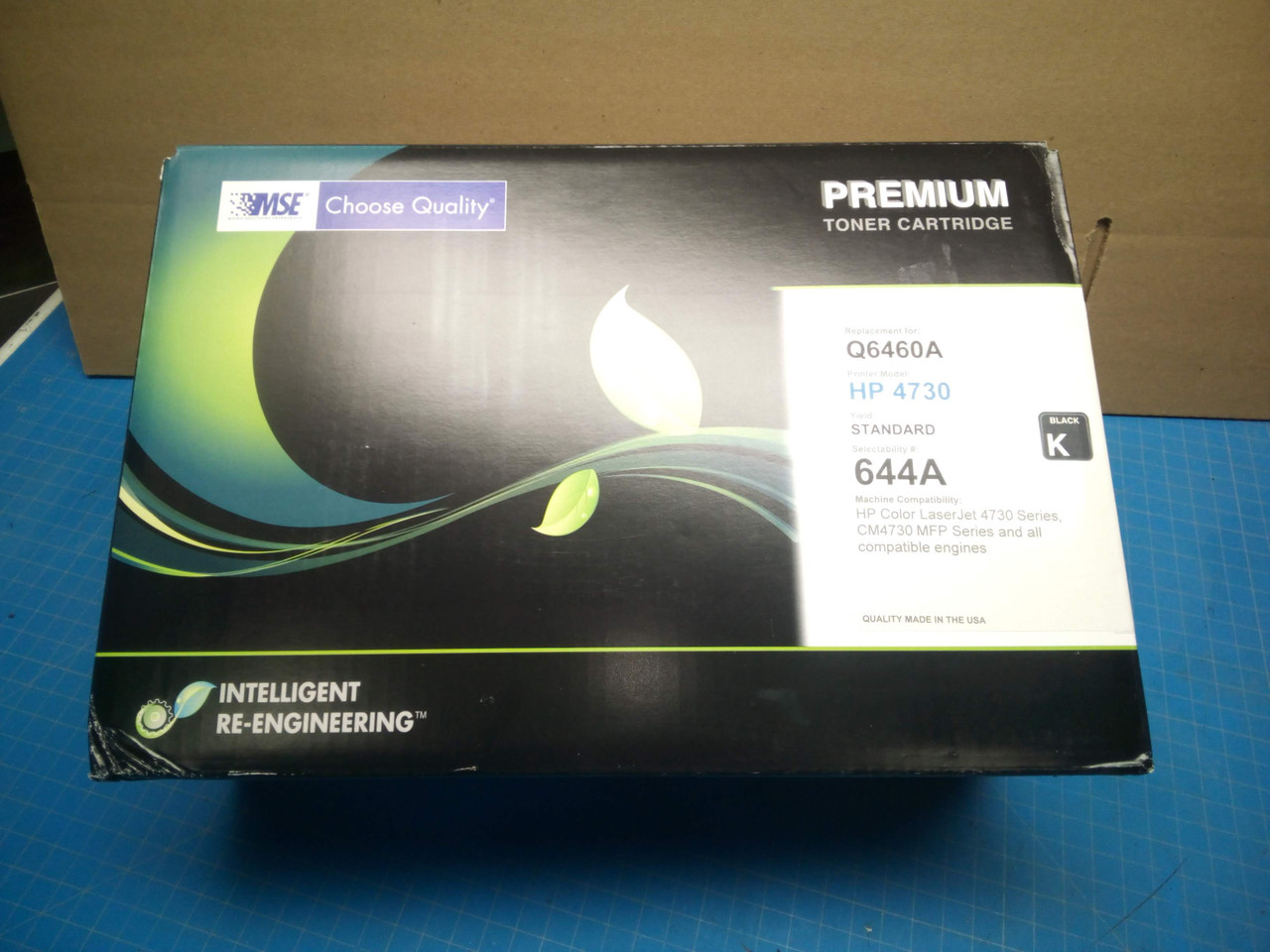 MSE Premium Black Toner Cartridge for HP644A Q6460A 644A