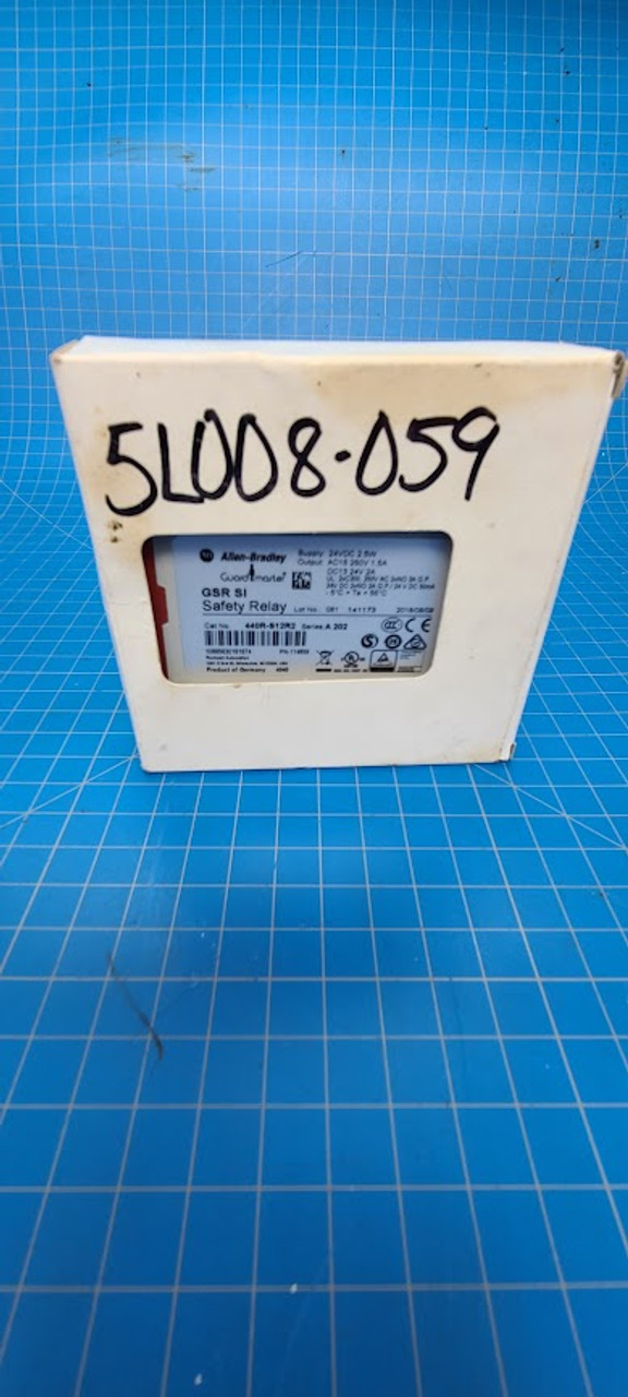 Allen Bradley Guardmaster Safety Relay 440RS12R2