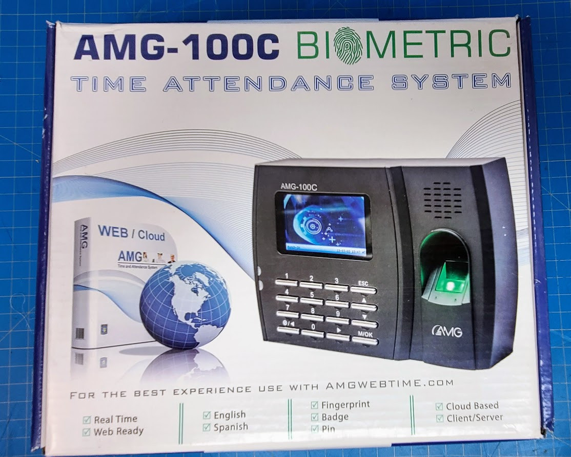 AMG Biometric Time Attendance System AMG-100C