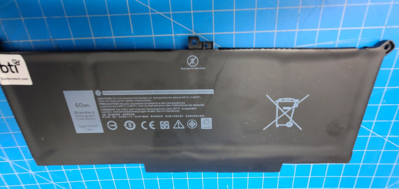 BTI Lithium Ion Battery F3YGT-BTI