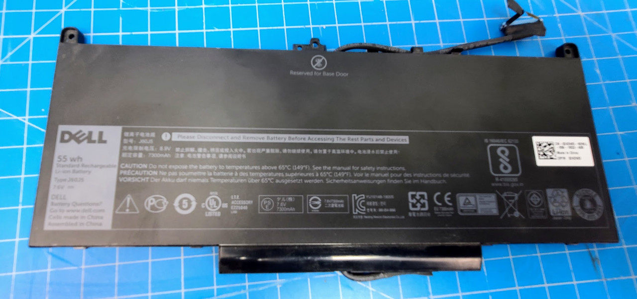Dell Lithium Ion Battery J60J5