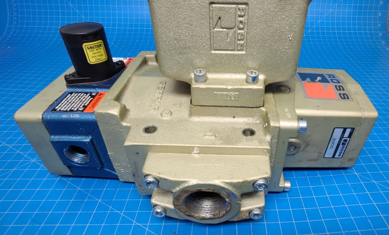 Ross Controls Cross Flow Double Valve 3573A6161