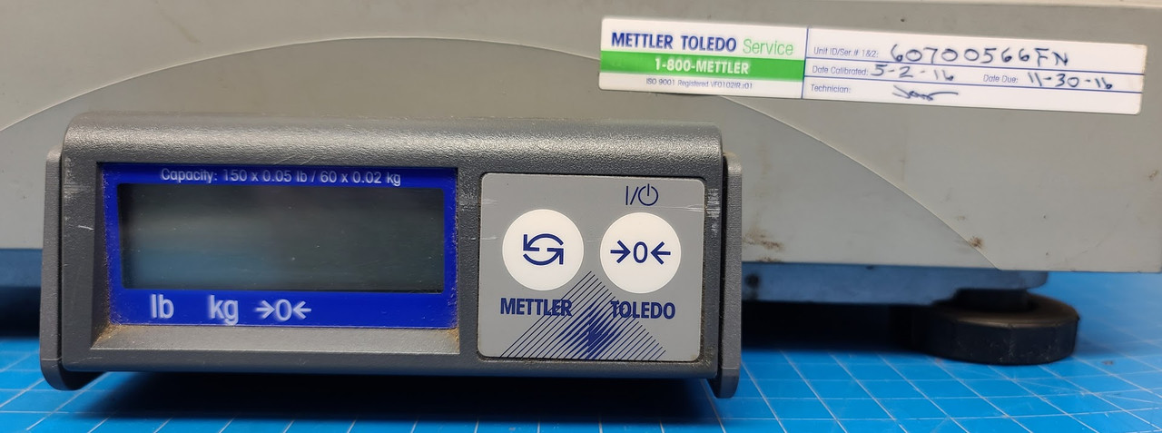 Mettler Toledo 150 lb. Postal Scale No Power Cord PS60