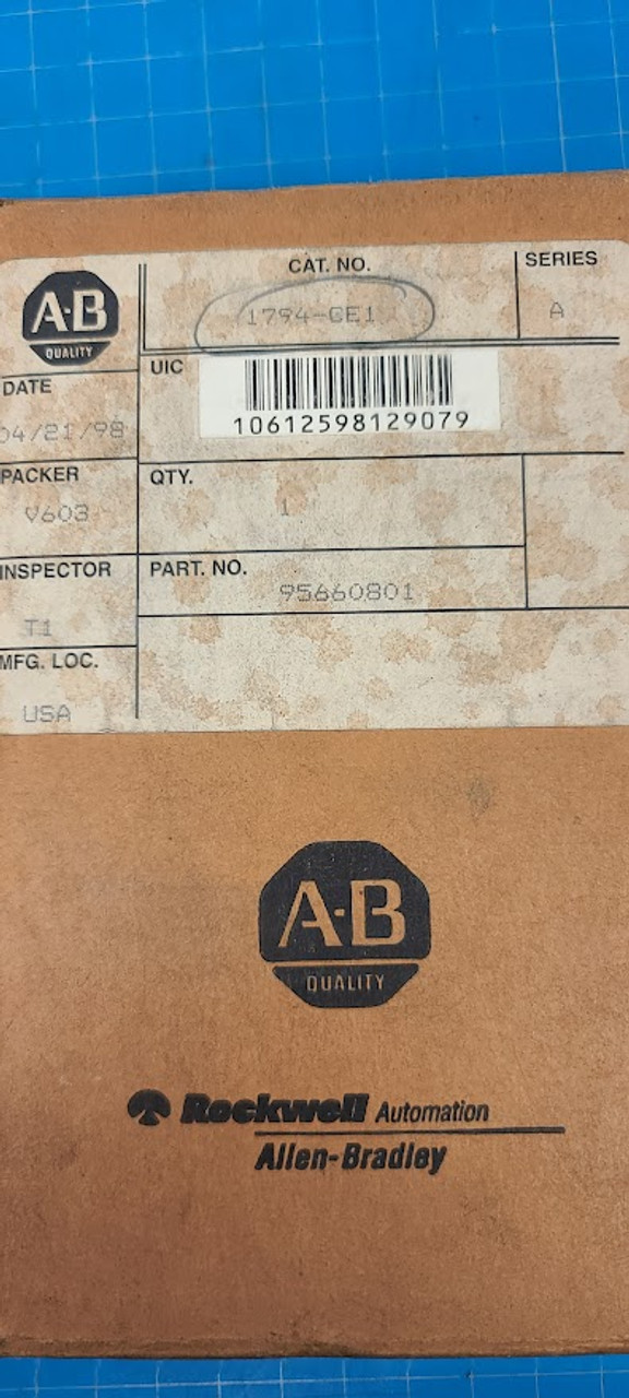 Allen-Bradley Extension Cable 1794-CE1