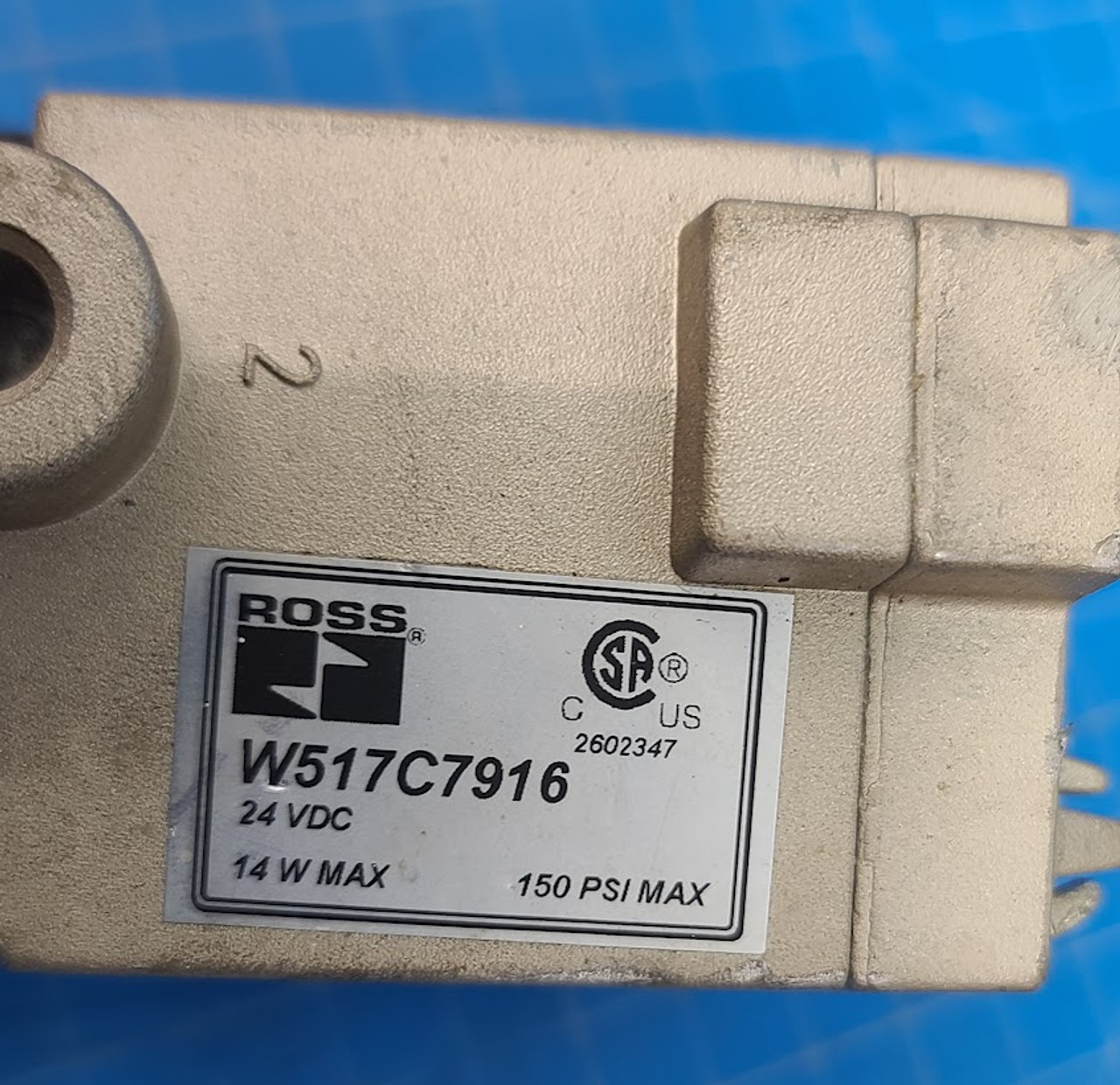 Ross Controls Poppet Valve 2776B3001Z